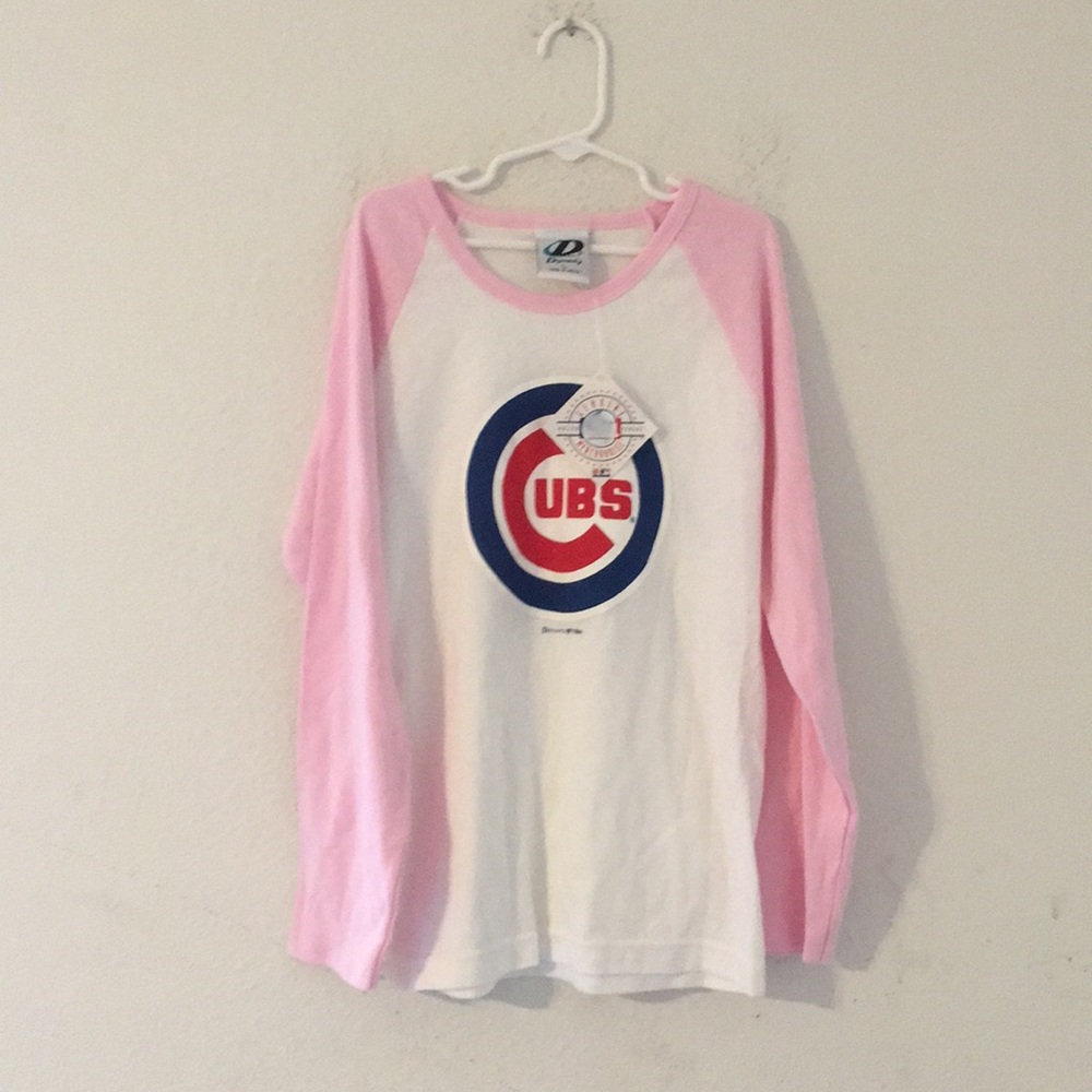 Genuine merchandise girls vintage cubs top large